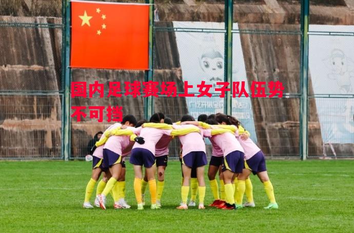 国内足球赛场上女子队伍势不可挡